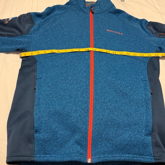 Spyder Men's Small Empire Full Zip Fleece Jacket - Picture 3 of 8